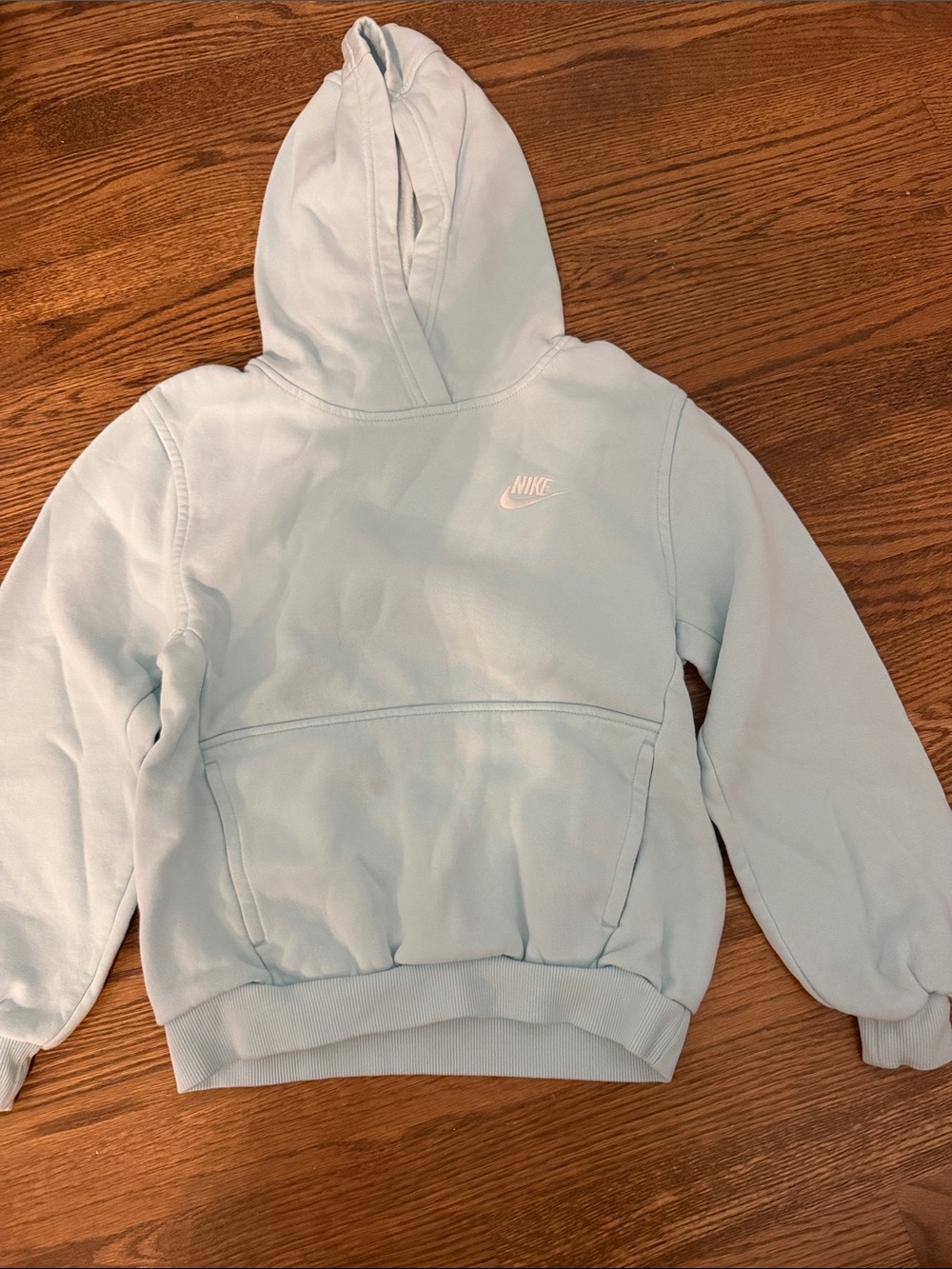 Kids light blue Nike hoodie Size Medium